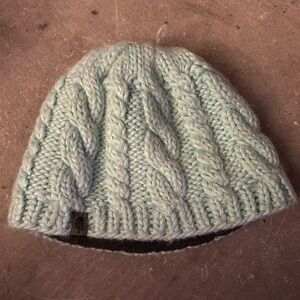 The North Face Mint Cable Knit Beanie